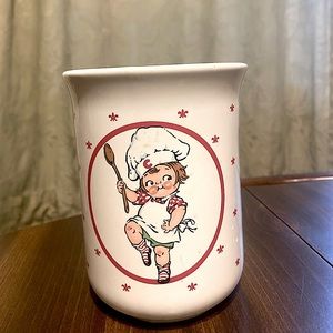 Campbell Soup Kids Ceramic Utensils Holder/Jar